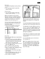 Preview for 45 page of Siemens TE 809 Instruction Manual