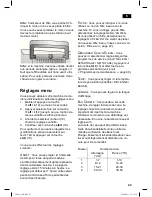 Preview for 47 page of Siemens TE502...DE series Instruction Manual