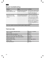 Preview for 24 page of Siemens TE503RW Instruction Manual