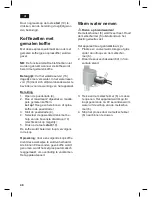 Preview for 52 page of Siemens TE503RW Instruction Manual