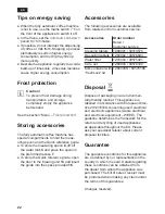 Preview for 26 page of Siemens TE603 Instruction Manual