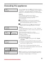 Предварительный просмотр 44 страницы Siemens TK 64 Series Operating Manual