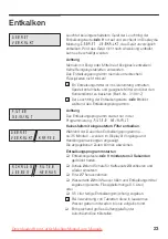 Предварительный просмотр 23 страницы Siemens TK 65 SERIES Operating Instructions Manual