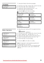 Предварительный просмотр 39 страницы Siemens TK 65 SERIES Operating Instructions Manual