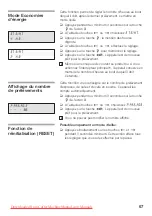 Предварительный просмотр 67 страницы Siemens TK 65 SERIES Operating Instructions Manual