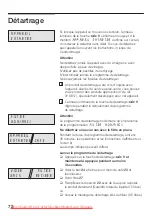 Предварительный просмотр 72 страницы Siemens TK 65 SERIES Operating Instructions Manual