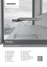 Preview for 1 page of Siemens TN10 Series Operating Instructions Manual