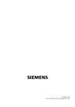 Preview for 100 page of Siemens TN20 Operating Instructions Manual