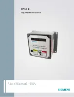 Siemens TPS3 11 User Manual preview