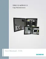 Siemens TPS3 12 User Manual preview