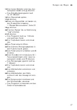 Preview for 37 page of Siemens TQ507DF3 User Manual