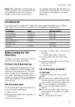 Preview for 57 page of Siemens TQ507DF3 User Manual