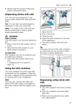 Preview for 61 page of Siemens TQ507DF3 User Manual