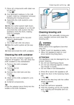 Preview for 73 page of Siemens TQ507DF3 User Manual