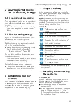 Предварительный просмотр 43 страницы Siemens TQ7 Series EQ.7 integral User Manual