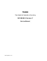 Siemens TS2000 Service Manual preview