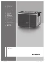 Preview for 1 page of Siemens TT 86 Series Instruction Manual