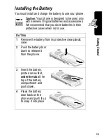 Предварительный просмотр 16 страницы Siemens U15 User Manual