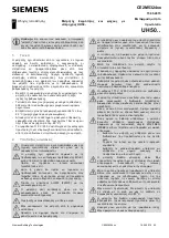 Preview for 45 page of Siemens UH50 Series Installation Instructions Manual