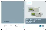 Preview for 1 page of Siemens ULTRAMAT 23 Manual