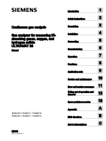 Preview for 3 page of Siemens ULTRAMAT 23 Manual