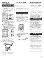 Предварительный просмотр 10 страницы Siemens ultraSense plus WFXD8400UC Operating, Care And Installation Instructions Manual