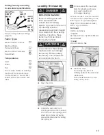 Предварительный просмотр 18 страницы Siemens ultraSense plus WFXD8400UC Operating, Care And Installation Instructions Manual