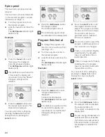 Предварительный просмотр 25 страницы Siemens ultraSense plus WFXD8400UC Operating, Care And Installation Instructions Manual