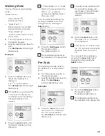 Предварительный просмотр 26 страницы Siemens ultraSense plus WFXD8400UC Operating, Care And Installation Instructions Manual