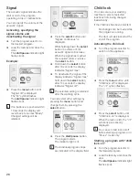 Предварительный просмотр 27 страницы Siemens ultraSense plus WFXD8400UC Operating, Care And Installation Instructions Manual