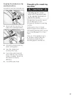 Предварительный просмотр 32 страницы Siemens ultraSense plus WFXD8400UC Operating, Care And Installation Instructions Manual