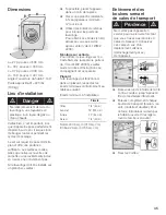 Предварительный просмотр 46 страницы Siemens ultraSense plus WFXD8400UC Operating, Care And Installation Instructions Manual