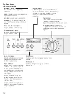 Предварительный просмотр 53 страницы Siemens ultraSense plus WFXD8400UC Operating, Care And Installation Instructions Manual