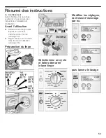 Предварительный просмотр 54 страницы Siemens ultraSense plus WFXD8400UC Operating, Care And Installation Instructions Manual