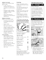 Предварительный просмотр 57 страницы Siemens ultraSense plus WFXD8400UC Operating, Care And Installation Instructions Manual