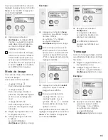 Предварительный просмотр 66 страницы Siemens ultraSense plus WFXD8400UC Operating, Care And Installation Instructions Manual