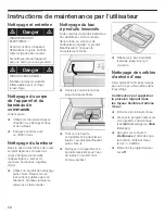 Предварительный просмотр 73 страницы Siemens ultraSense plus WFXD8400UC Operating, Care And Installation Instructions Manual