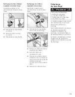 Предварительный просмотр 74 страницы Siemens ultraSense plus WFXD8400UC Operating, Care And Installation Instructions Manual