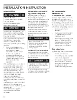 Preview for 7 page of Siemens ultraSense WFXD5200UC Operating, Care And Installation Instructions Manual