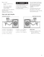 Preview for 10 page of Siemens ultraSense WFXD5200UC Operating, Care And Installation Instructions Manual