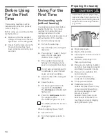 Preview for 15 page of Siemens ultraSense WFXD5200UC Operating, Care And Installation Instructions Manual