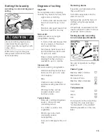 Preview for 16 page of Siemens ultraSense WFXD5200UC Operating, Care And Installation Instructions Manual