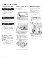 Preview for 23 page of Siemens ultraSense WFXD5200UC Operating, Care And Installation Instructions Manual