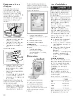 Preview for 35 page of Siemens ultraSense WFXD5200UC Operating, Care And Installation Instructions Manual