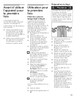 Preview for 44 page of Siemens ultraSense WFXD5200UC Operating, Care And Installation Instructions Manual