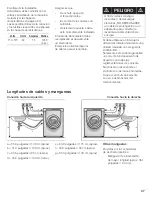 Preview for 68 page of Siemens ultraSense WFXD5200UC Operating, Care And Installation Instructions Manual