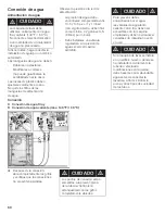 Preview for 69 page of Siemens ultraSense WFXD5200UC Operating, Care And Installation Instructions Manual