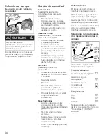 Preview for 75 page of Siemens ultraSense WFXD5200UC Operating, Care And Installation Instructions Manual