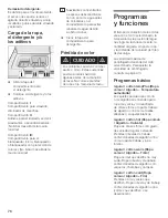 Preview for 77 page of Siemens ultraSense WFXD5200UC Operating, Care And Installation Instructions Manual