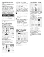 Preview for 79 page of Siemens ultraSense WFXD5200UC Operating, Care And Installation Instructions Manual